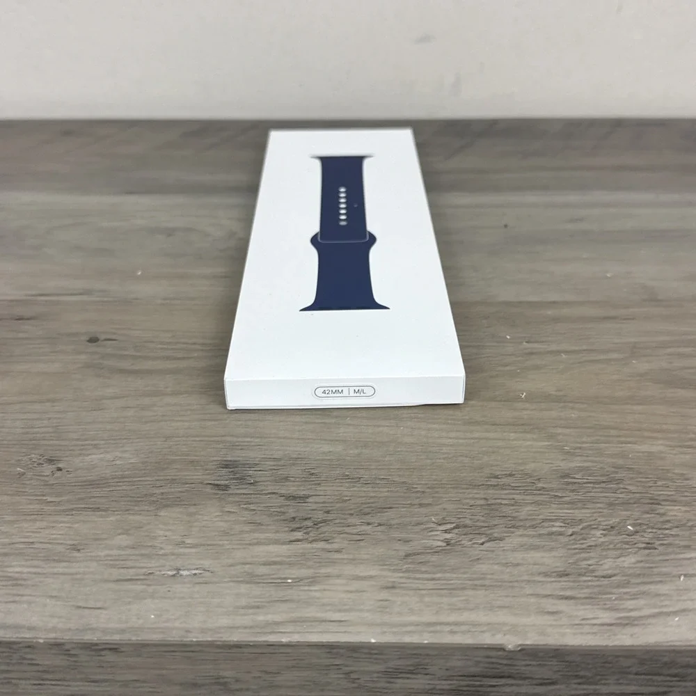 Apple Watch Sport Band - Denim Blue - Size 42mm - S/M Size - Apple Watch 10